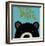 Peek-a-Boo Bear-Yuko Lau-Framed Art Print