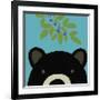 Peek-a-Boo Bear-Yuko Lau-Framed Art Print