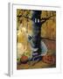 Peek A Boo Ghost & Jack O Lantern-sylvia pimental-Framed Art Print