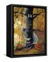 Peek A Boo Ghost & Jack O Lantern-sylvia pimental-Framed Stretched Canvas