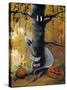 Peek A Boo Ghost & Jack O Lantern-sylvia pimental-Stretched Canvas