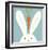 Peek-a-Boo I, Rabbit-Yuko Lau-Framed Art Print