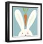 Peek-a-Boo I, Rabbit-Yuko Lau-Framed Art Print