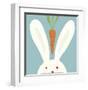 Peek-a-Boo I, Rabbit-Yuko Lau-Framed Art Print