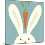 Peek-a-boo I- Rabbit-Yuko Lau-Mounted Art Print