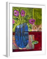 Peek a Boo Kitty Cat-Wyanne-Framed Giclee Print