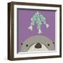 Peek-a-Boo Otter-Yuko Lau-Framed Art Print