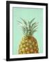 Peek A Boo Pineapple-LILA X LOLA-Framed Art Print