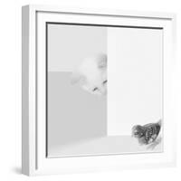 Peek a Boo-Jon Bertelli-Framed Art Print