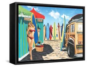 Peek-A-Boo-Scott Westmoreland-Framed Stretched Canvas