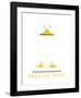 Peeking Duck-Leo Posillico-Framed Art Print