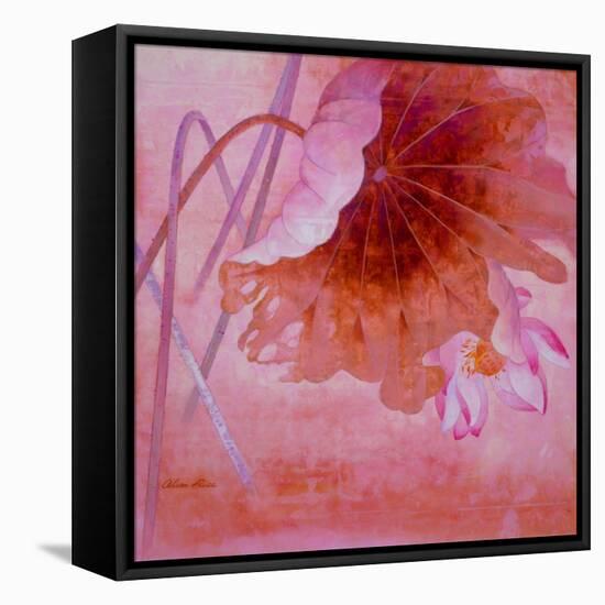 Peeking-Ailian Price-Framed Stretched Canvas