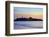 Peel Castle at Dusk, St. Patrick's Isle, Isle of Man, Europe-Neil Farrin-Framed Photographic Print