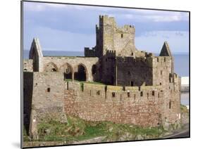 Peel Castle, Isle of Man, Europe-Rolf Richardson-Mounted Photographic Print