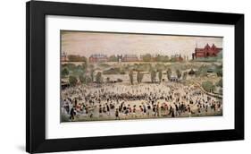 Peel Park, Salford-Laurence Stephen Lowry-Framed Art Print