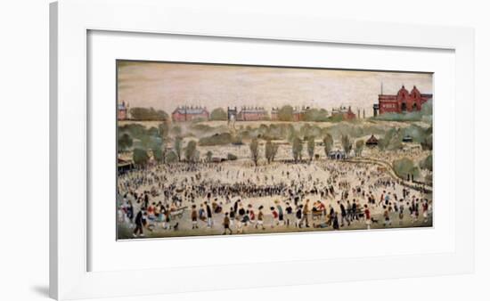 Peel Park, Salford-Laurence Stephen Lowry-Framed Art Print