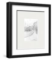 Peel Park Sketch, 1919-Laurence Stephen Lowry-Framed Premium Giclee Print