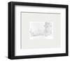 Peel Park Sketch I, 1920-Laurence Stephen Lowry-Framed Premium Giclee Print