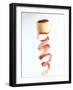 Peeled Apple with Spiral-Shaped Apple Peel-Walter Cimbal-Framed Photographic Print