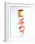 Peeled Apple with Spiral-Shaped Apple Peel-Walter Cimbal-Framed Photographic Print