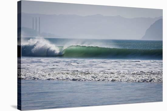 Peeling Waves Go Unridden to the Joy of Surfers Everywhere-Daniel Kuras-Stretched Canvas