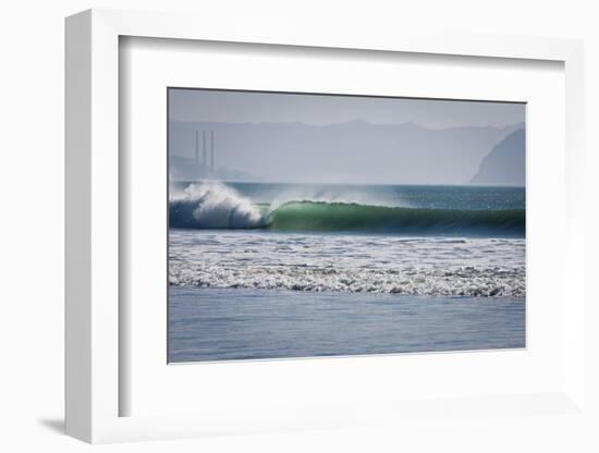 Peeling Waves Go Unridden to the Joy of Surfers Everywhere-Daniel Kuras-Framed Photographic Print