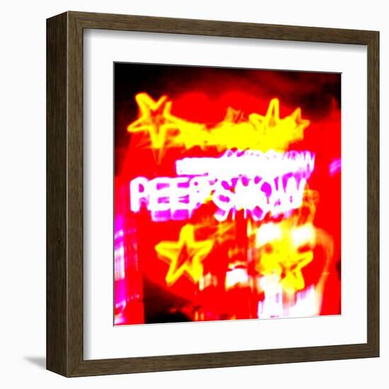 Peep Show, Amsterdam-Tosh-Framed Art Print