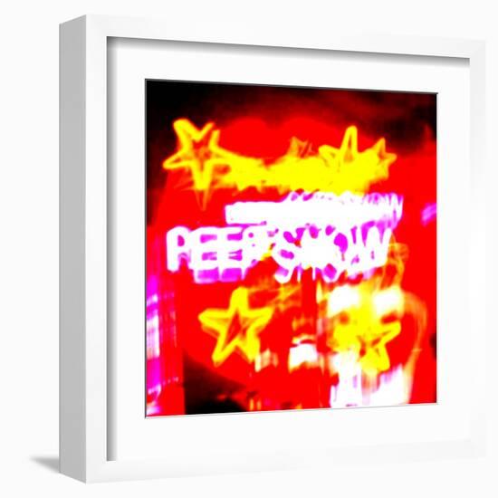 Peep Show, Amsterdam-Tosh-Framed Art Print