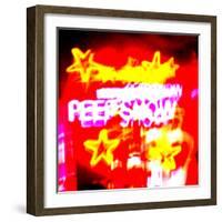 Peep Show, Amsterdam-Tosh-Framed Art Print