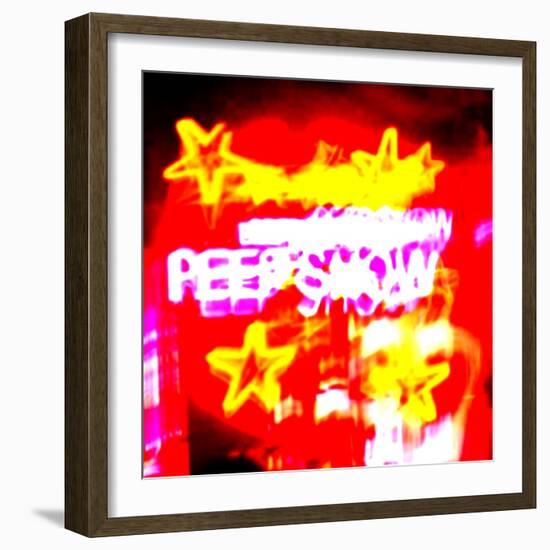 Peep Show, Amsterdam-Tosh-Framed Art Print