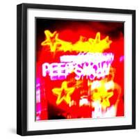 Peep Show, Amsterdam-Tosh-Framed Art Print