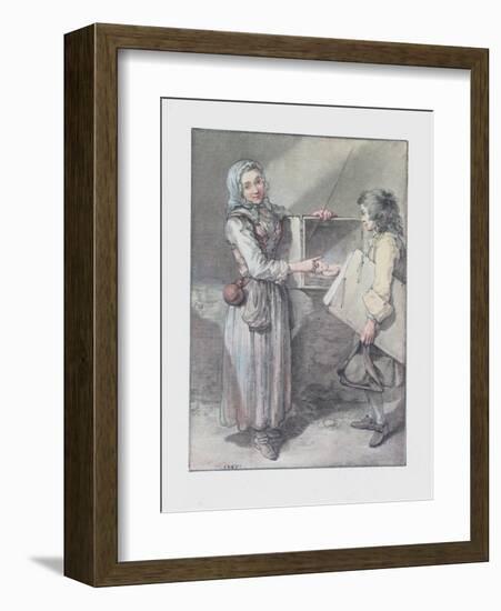 Peep-Show-Louis Aubert-Framed Collectable Print