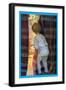 Peeping Into the Parlor-Jessie Willcox-Smith-Framed Art Print