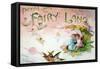 Peeps into Fairyland-F.E. Weatherly-Framed Stretched Canvas