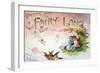 Peeps into Fairyland-F.E. Weatherly-Framed Art Print