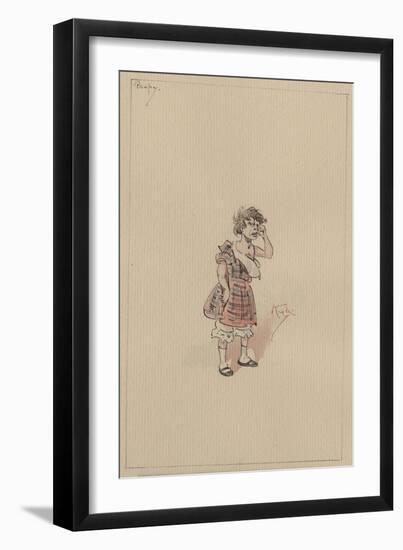 Peepy, C.1920s-Joseph Clayton Clarke-Framed Giclee Print