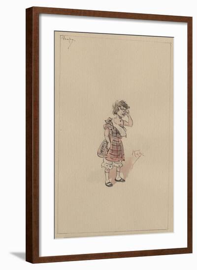 Peepy, C.1920s-Joseph Clayton Clarke-Framed Giclee Print