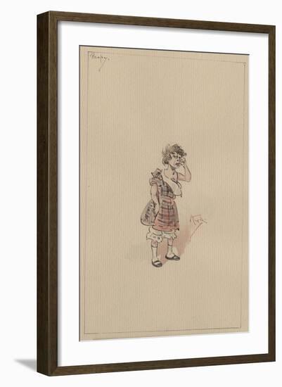 Peepy, C.1920s-Joseph Clayton Clarke-Framed Giclee Print