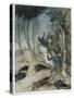 Peer Gynt, Green Woman-Arthur Rackham-Stretched Canvas