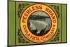 Peerless Brand - Chula Vista, California - Citrus Crate Label-Lantern Press-Mounted Art Print