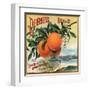 Peerless Brand - National City, California - Citrus Crate Label-Lantern Press-Framed Art Print