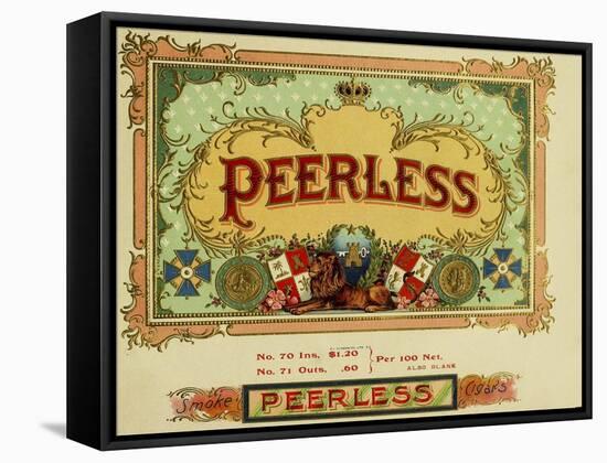 Peerless-null-Framed Stretched Canvas