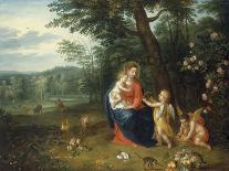 The Virgin and Child with Angels-Peeter van Avont-Giclee Print