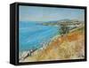 Pefkos Bay, Rhodes-John Erskine-Framed Stretched Canvas