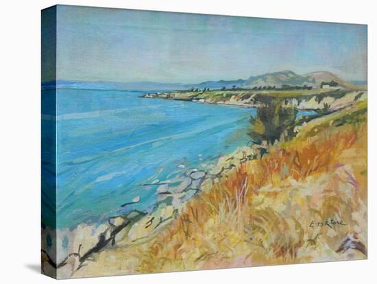 Pefkos Bay, Rhodes-John Erskine-Stretched Canvas