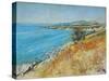 Pefkos Bay, Rhodes-John Erskine-Stretched Canvas