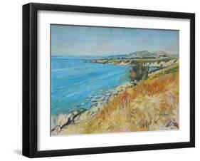 Pefkos Bay, Rhodes-John Erskine-Framed Giclee Print