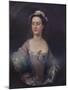 'Peg Woffington', c1745, (1911)-William Hogarth-Mounted Giclee Print