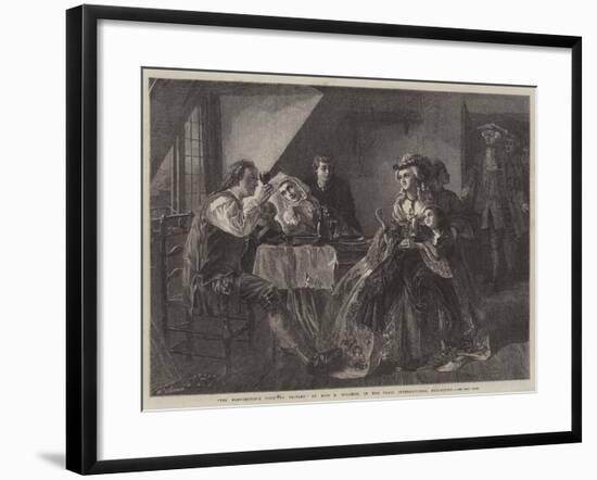 Peg Woffington's Visit to Triplet-Rebecca Solomon-Framed Giclee Print