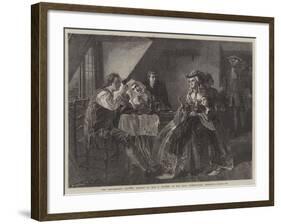 Peg Woffington's Visit to Triplet-Rebecca Solomon-Framed Giclee Print